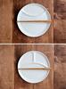Servise East Divider Tallerken Rund 2 Lunsj 22cm Hvit