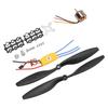 Motor Outrunner Brushless A2212 930KV ESC 30A Hélice 1045R para Aeronave RC de Quatro Eixos Multicóptero