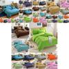 Luxuriously Soft Bedding Set With Pure Color Duvet Cover And Pillowcases