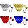 20Pcs 17/19/21mm Caps for Bolts Wheel Bolts Plugs Caps Anti-Rust Screws Cover Wheel Nuts Cap Decoration Styling Car Accessories