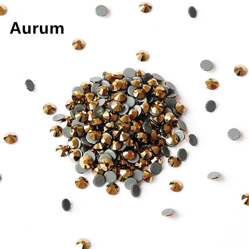 China Bulk Hot-fix Flat Back Rhinestones Bulk Crystal Glass Hotfix Rhinestones for Clothing Garment