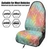 Universal Car Seat Towel Cover: Front Seat Protector for Gym, Workout, All Seasons