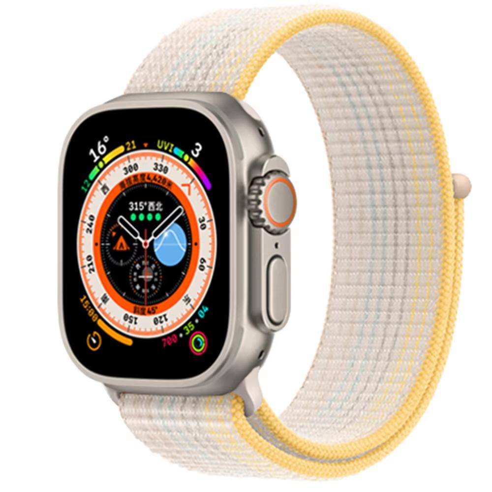 Cinturino in Nylon a Passante Per Apple Watch Bands 46mm 44mm 40mm 41mm 45mm 42mm Cinturino Originale iWatch Serie 11 10 SE 9 8 Ultra 3