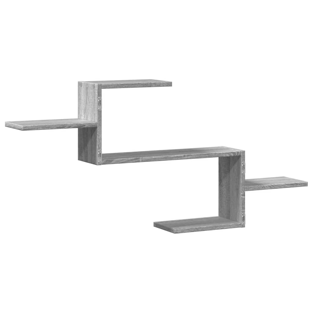 Wall Shelf Gray Sonoma 104 x 15 x 49 cm Particleboard
