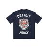 New Era Palace X New Era Detroit Tigers Logo Print Short Sleeve T-Shirt Unisex Tops Navy P21DNTS001