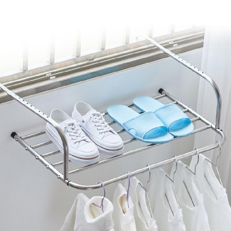 Stainless Steel Folding Drying Rack Collapsible Clothes Towel Bath Towel Shoe
