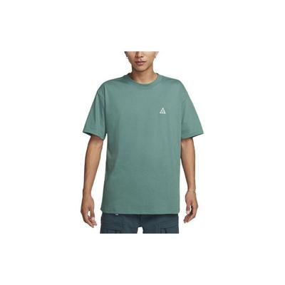 ACG Letter Embroidery Loose Fit Crew Neck T-Shirt Men Tops Dark-Blue DJ3642-361