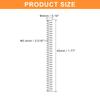uxcell Spring Compression Spring Coil Spring Wire Diameter 0.02 Inch (0.4 Mm) Outer Diameter