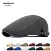 Casquette octogonale de newsboy Gang Sanglant Rasoir: Béret Automne/Hiver pour Jeunes Artistes