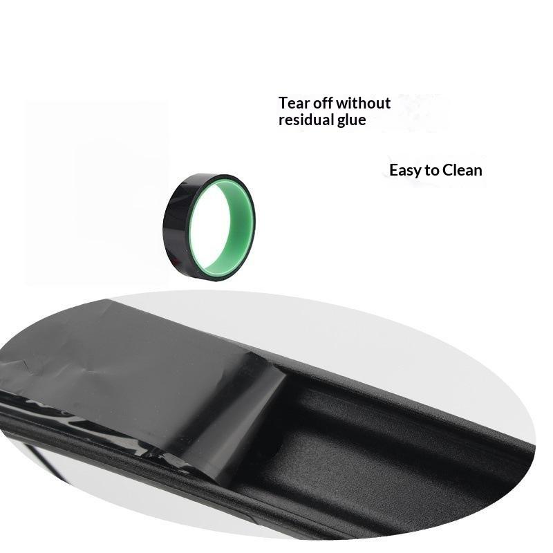 Bicycle Tubeless Rim Tape Abrasion Resistant PET Vacuum Tire Pad 1 Roll for Downhill Mountain Biking Enthusiasts