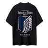Attack On Titan Wings of Freedom Printed T Shirt Men's and Women's T Shirt Men's Top Sports T Shirt Men's T Shirt Summer Tee New