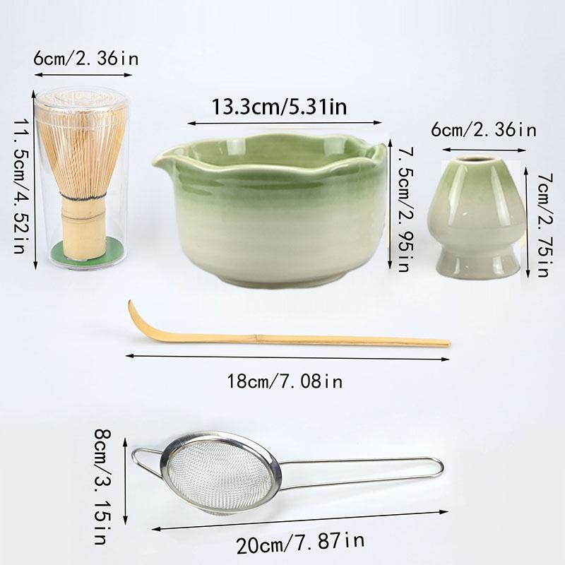 2/4/5pcs/set Song Dynasty Matcha Bowls, Matcha Making Tools, Matcha Brushes, Japanese Style Tea Bowls, Mixers, Tea Whisks