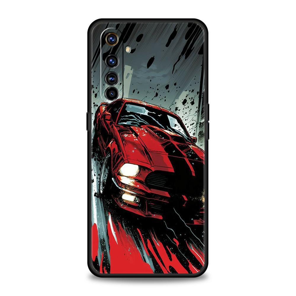 Чехол для телефона JDM Drift Sports Car для Oppo A17 A12 A57 A74 A16 Find X5 X6 A52 A53 A54 A15 Reno 6 Z 7 Pro A9 2020 5G Силиконовый корпус oppo a52