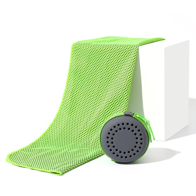 Summer Cooling Sports Towel - Yoga & Fitness Ice Towel with EVA Packaging