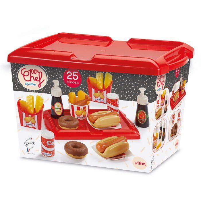 Coffret hot dog - ECOIFFIER - 2423 - Un menu digne d'un fast-food