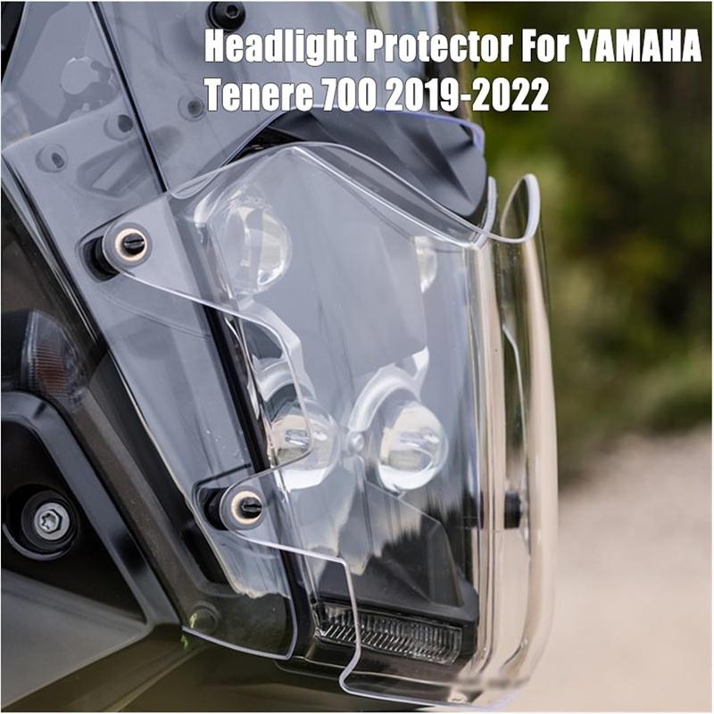 For Yamaha Tenere 700 Tenere700 Xt700Z Xt 700 Z 2019 - 2022 Motorcycle Headlight Protector Light Cover Protective Guard Acrylic