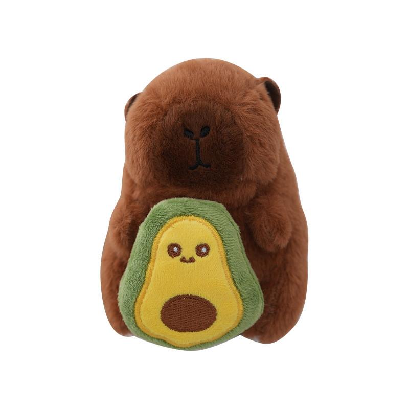 Quality Premium Capybara Plush Keychain With Soft Pp Cotton Filling Ideal For Gifts Kids