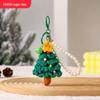 Internationales Garn Häkel-Mini-Weihnachtsbaum-Autoornament-Geschenk