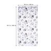 Premium Sheer Curtains Black White Flower Print Window Gauze For Living Room Bedroom Window Screen Curtain Home Décor