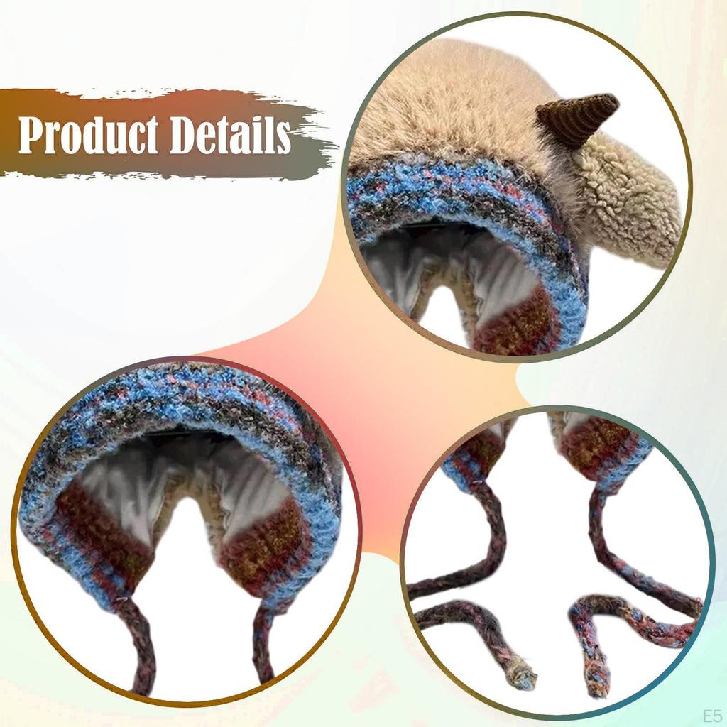Comfortable, Lightweight And Fashionable Winter Hat for Women with Ear Protection Girls