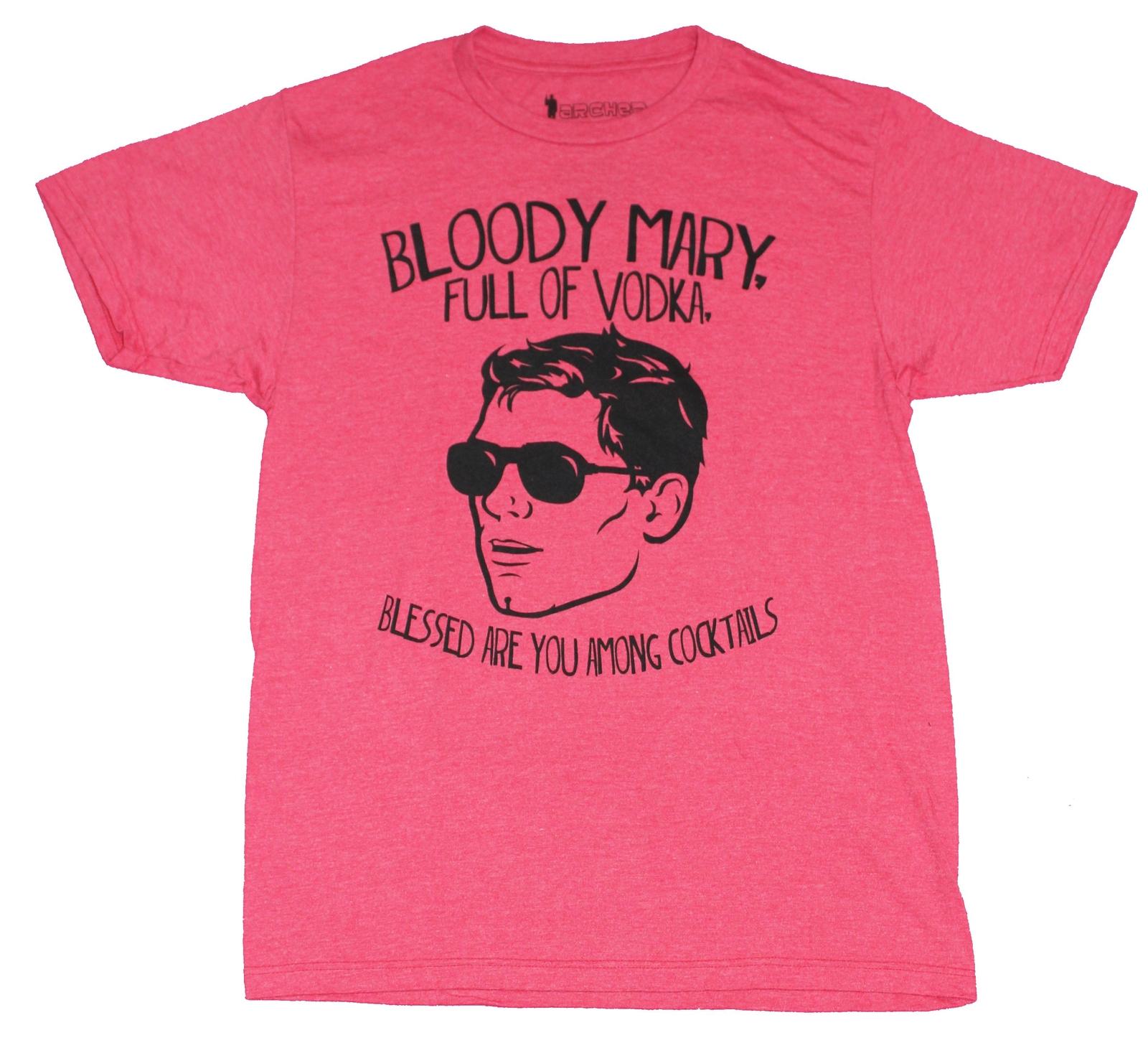 Archer Adult New T-shirt Bloody Mary Blessed Are You Among Cocktails M