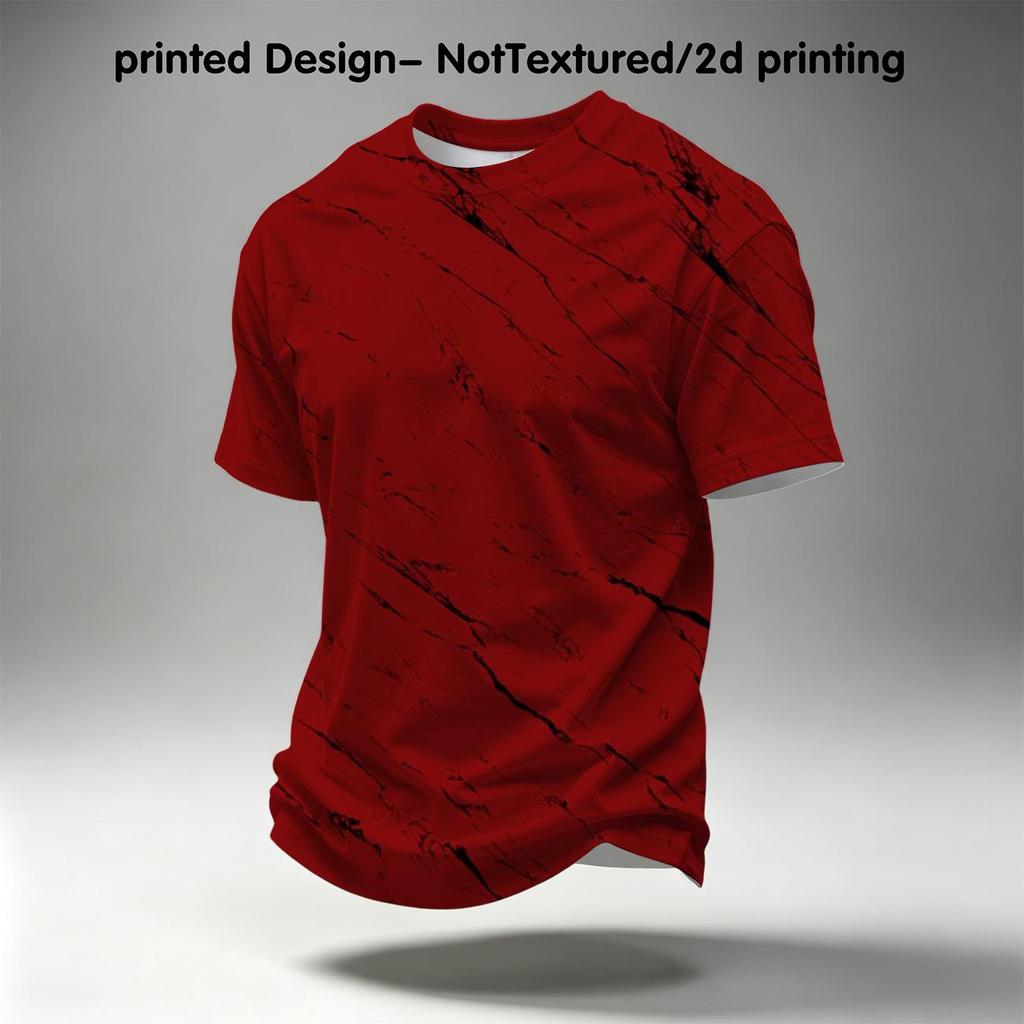 Men's Halloween T-Shirt, Polyester, 2D Print, Stylish, Skin-friendly, Versatile Casual Basic Top for Daily Wear