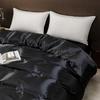 Solid Color Satin Down DuvetCover Luxury Spun Thick Skin Friendly Duvet Cover Single Ded Twin Bed Duvet Cover 200 * 200cm
