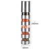 Pepper Grinder 2 in 1 Stainless Steel Manual Spice Salt and Pepper Mill Kitchen Tools Accessories for Cooking