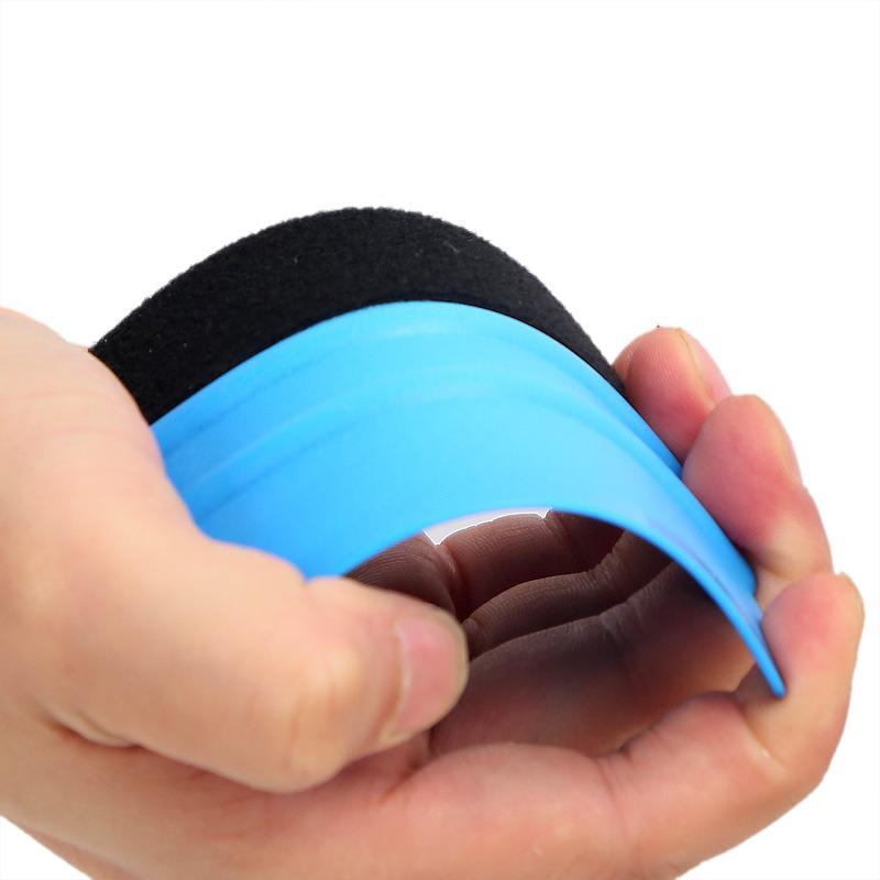 Velvet Plastic Car Film Scraper - Red, Yellow, Blue - Eco-Friendly Materials