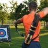 Adjustable Strap Archery  Quiver Round Tube Arrow Bag  Outdoor  Hunting Accessories