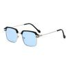 Summer Spring Hinges Sunglasses UV400 Protection Casual Cycling Eyewear Metal Frame Retro Square Frame Sun Glasses for Women Men