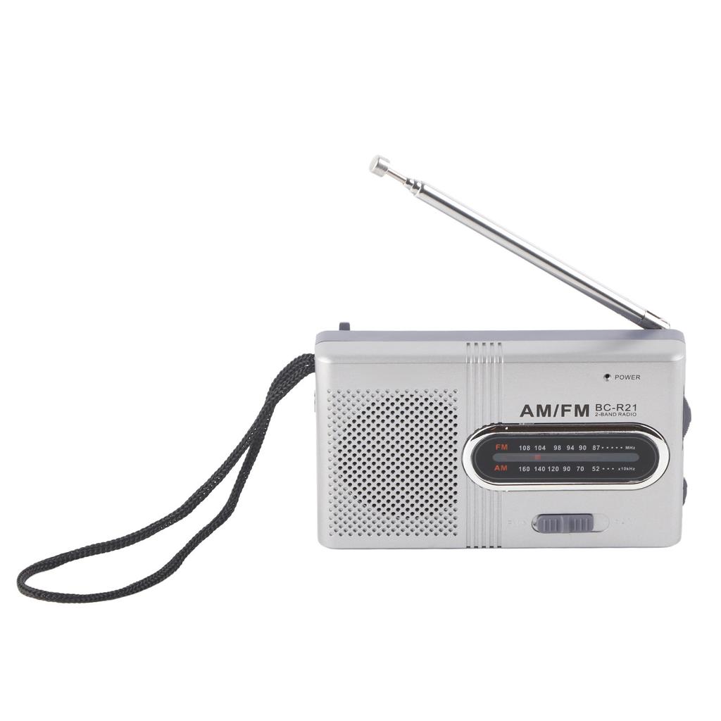 Universal Portable AMFM Mini Radio Stereo Speakers Receiver Music Player