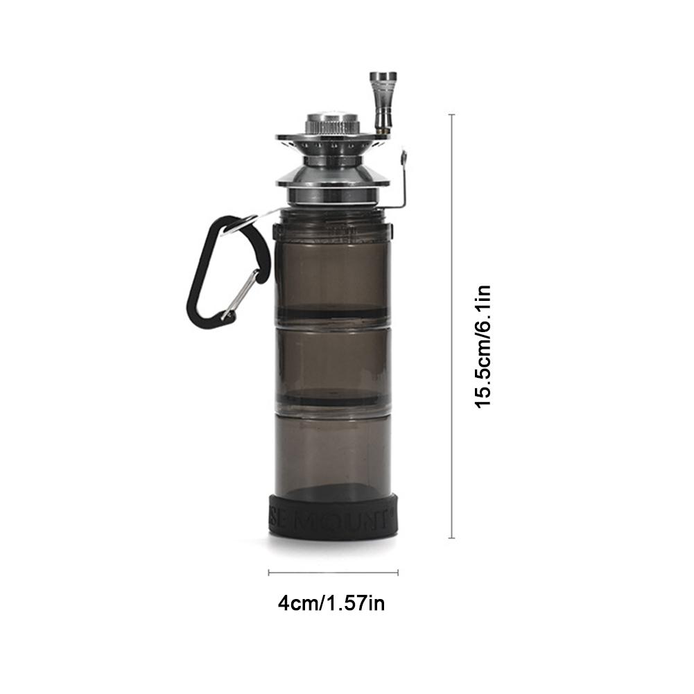 1 Stück tragbare Angel-Flasche mit Aufhängeschnalle, Aufbewahrungsflasche für Köder, Angelzubehör, Multifunktionale Aufbewahrungsbox, Köderflaschen
