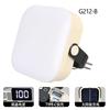 Mini COB Floodlight Rechargeable Pocket Lantern Outdoor Camping Emergency Waterproof Tent Light with Digital Display & Hook