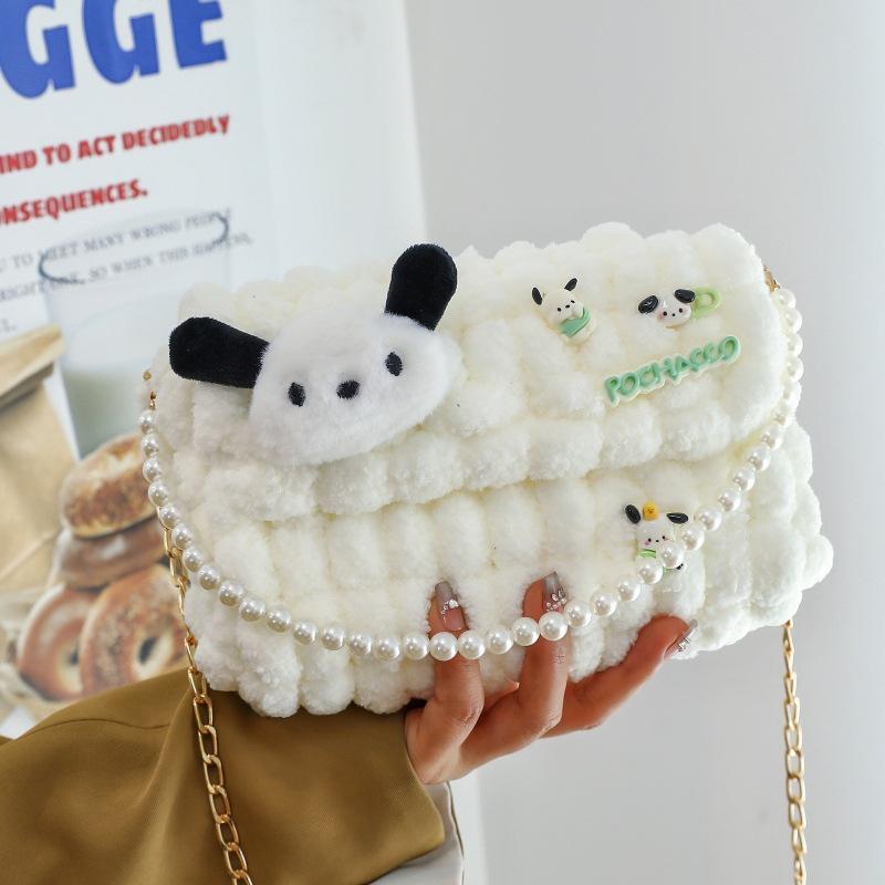 Pacha Dog Hand-Knitted Bag DIY Kit – Self-Made Fashionable Gift for Girlfriend