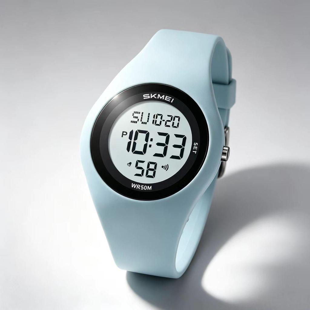Unisex Sports Watch SKMEI Silicone Strap School EL Backlight 2618