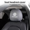 Hijk1 ·Car Seat Headrest Protective Cover Anti-Dirty Pillow Protector For VW Scirocco Jetta Beetle Golf Passat Polo Tiguan Sharan GTI