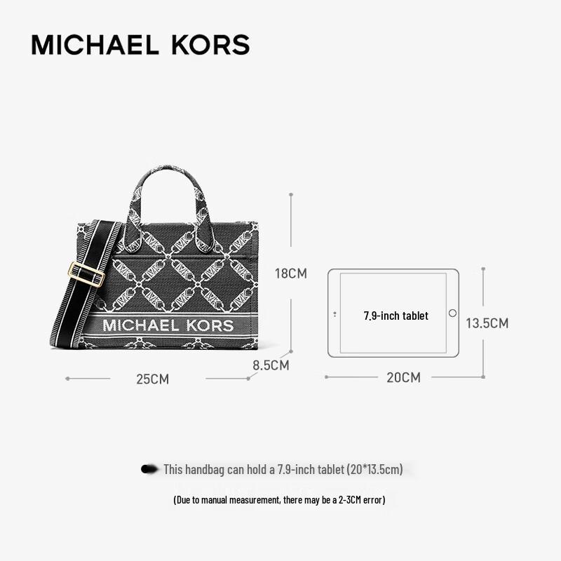 Michael Kors Gigi Small Fabric Colorblock Tote Bag