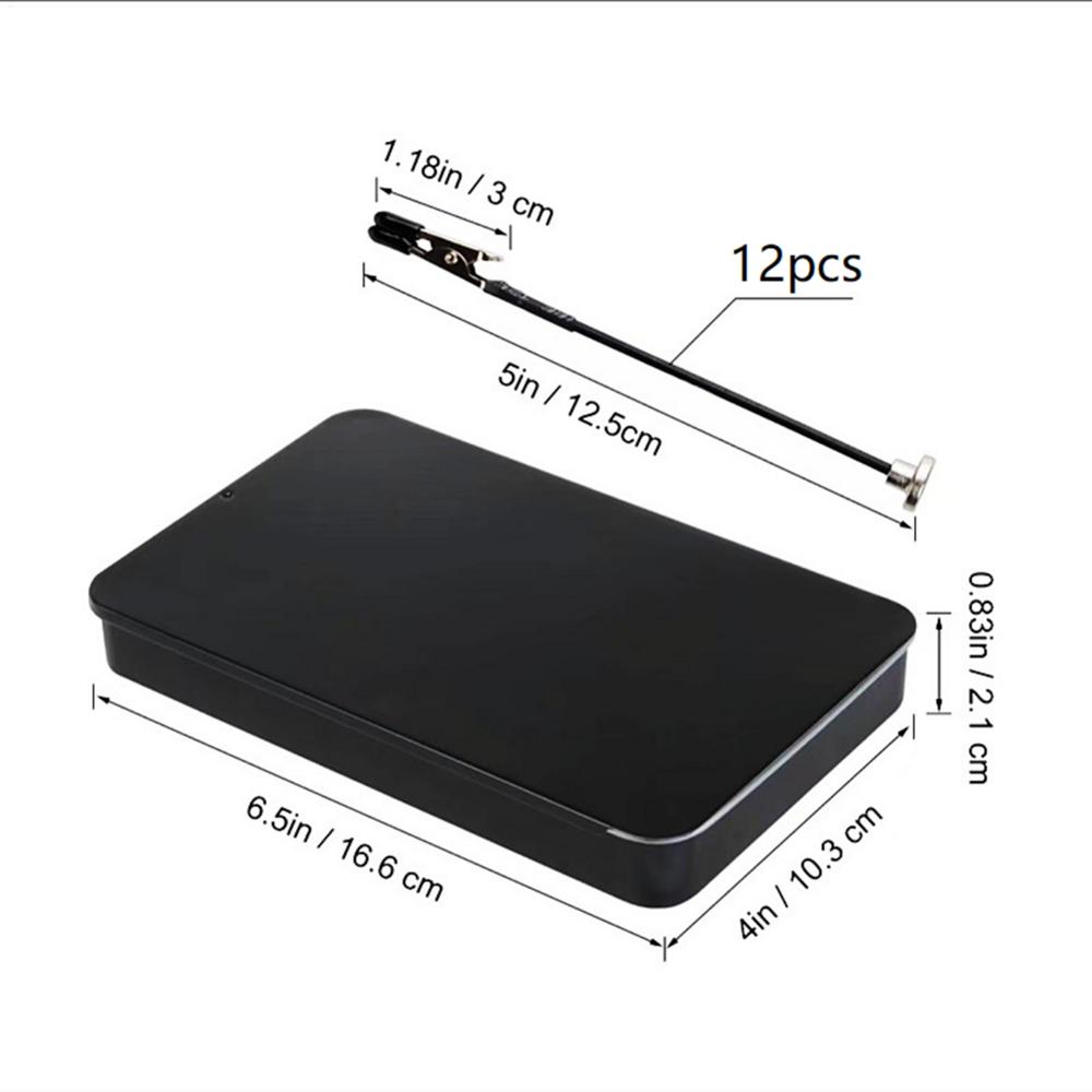 12 Pcs Miniature Painting Stand Set Adjustable Model Holder for Workshop Hobby Crafts,  School Dorm Office Industry Painting