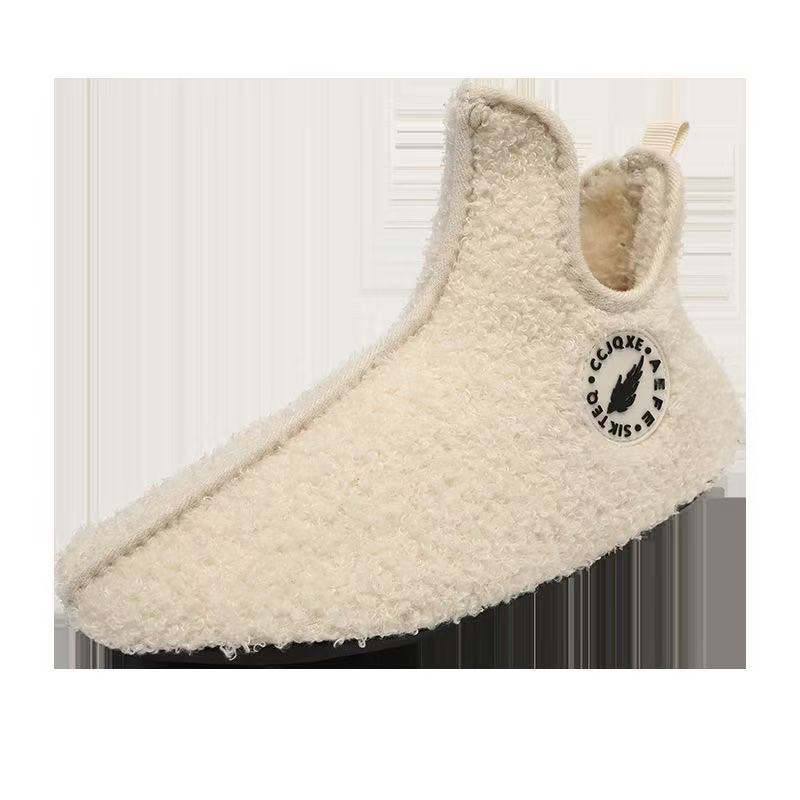 LUXSOLE Pantofole Invernali da Uomo Pantofole per Coppia Antiscivolo Calde da Donna e Uomo Pantofola da Interno Scarpe Morbide Comode Piatte per Casa Scarpa in Cotone