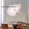 Designer Silk Pendant Light – Italian Loft Style for Duplex Living, Dining, Bedroom, Study – Creative and Artistic