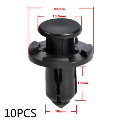 10x Bumper Engine Cover Fender Grille Clip For Subaru Impreza Forester 909140007