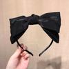1Pcs Durable Bright Silk Women Headband Elegant Bowknot Fairy Hair Hoop Mesh Cute Bow Hairband Girls