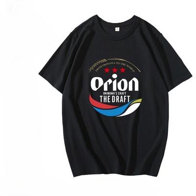 2026 New Orion Short Sleeve TShirt with Okinawa Beer TShirt Cotton Unisexs Clothing and Womens Clothing Fashion Summer T Shirt