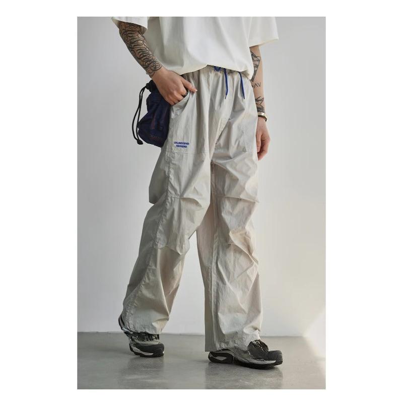 Lightweight Quick Dry Outdoor Work Trousers Men Women Summer Casual Loose Straight Leg Long Pants Mountain Hiking Bottoms