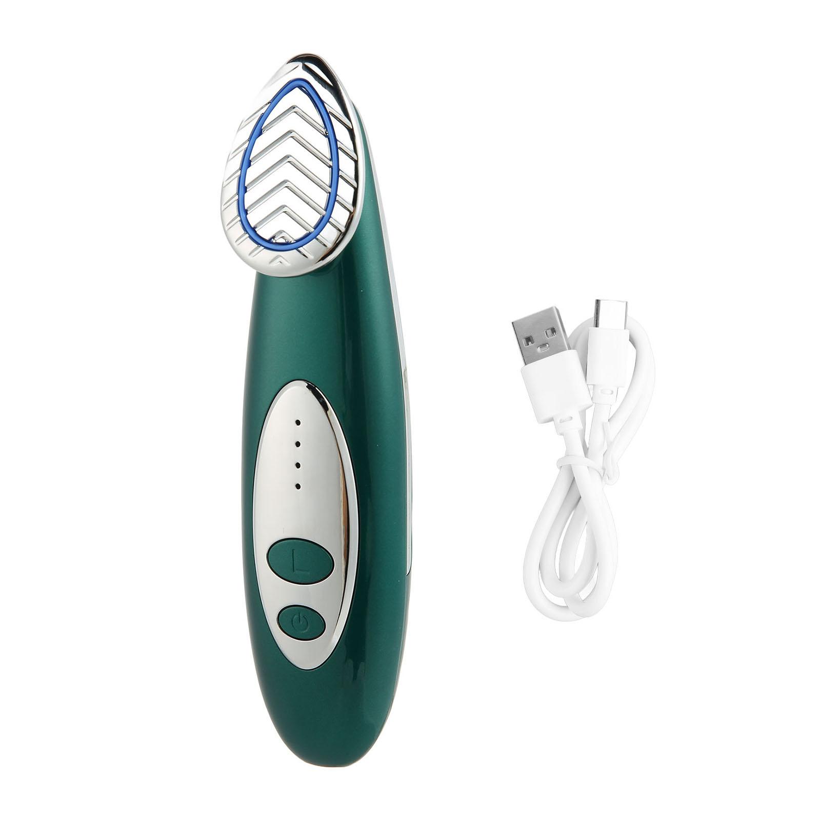 

Массажная палочка для лица Омоложение кожи Микротоковая терапия Удаление морщин Высокочастотная терапия кожи Палочка лес зеленый