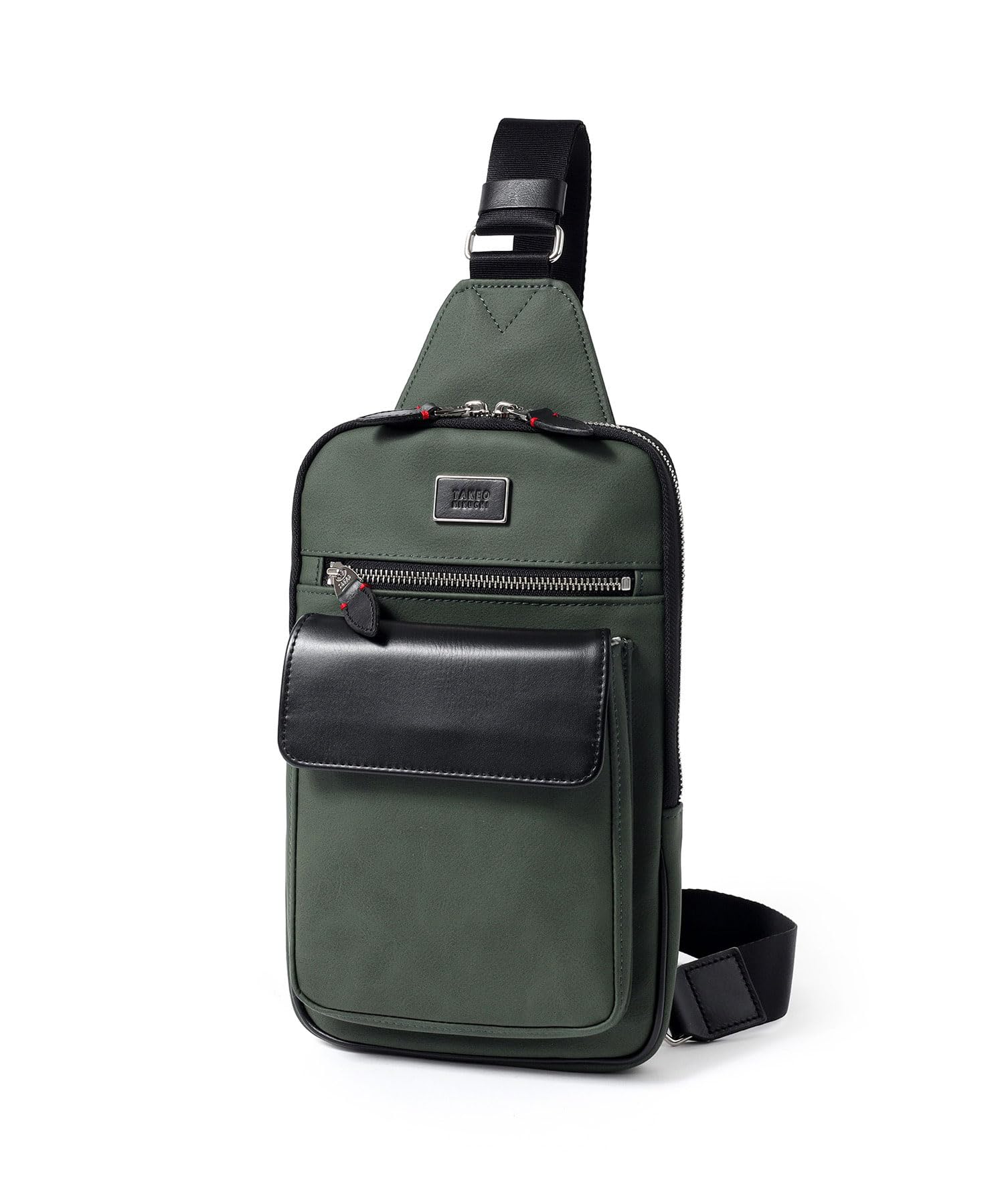 

Однолямочная сумка Takeo Kikuchi Cima, Сделано в Японии, Нет. 740911, Хаки