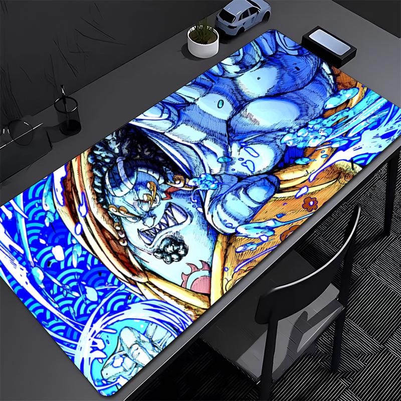 Gaming Mouse Pad ONE PIECE jinbe Accessories Office Gamer Keyboard Desk Mat Non-Slip Laptop ground mat Large PC carpet Mousepad