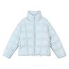 LUSON Girls' High-Collar White Duck Down Winter Jacket
