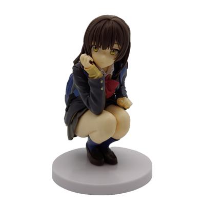 Anime Shave The Beard and Pick Up A High School Girl Figure 15CM Ogiwara Sayu Uniforms Model Ornaments Collectible Toys Gift